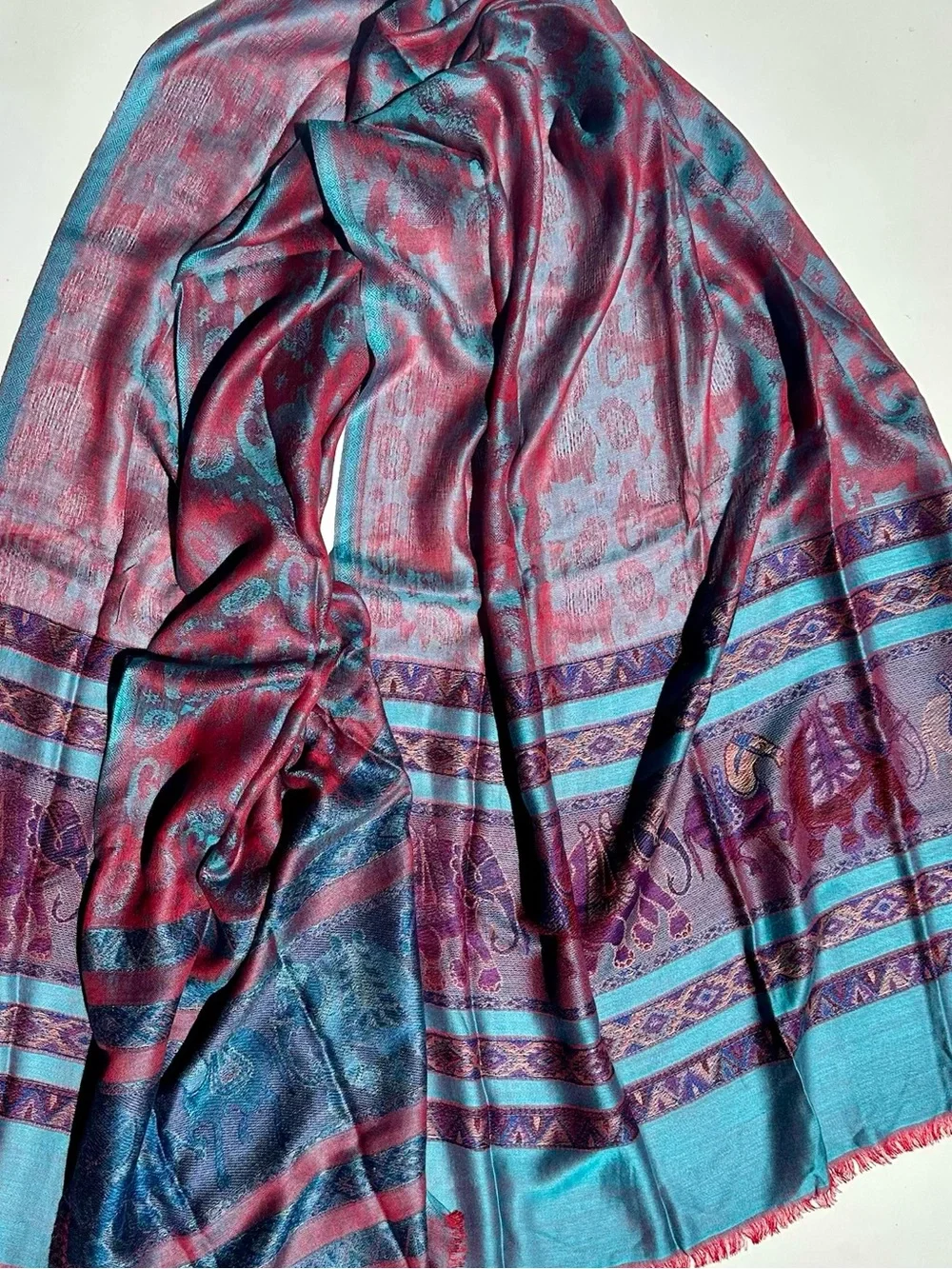 pashmina luxurious silk